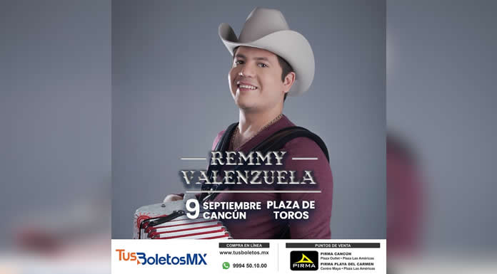 REMMY VALENZUELA hará vibrar a su público en su regreso a los escenarios de México