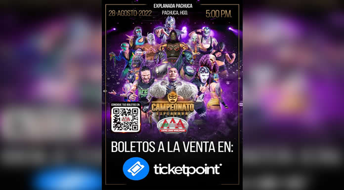 CAMPEONATO EXPLANADA la nueva parada de LUCHA LIBRE AAA WORLDWIDE en Pachuca rumbo a la TRIPLEMANÍA XXX