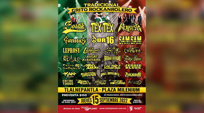 BANDA BOSTIK, TEX TEX, INTERPUESTO y muchos más festejarán LA INDEPENDENCIA en Plaza Millenium