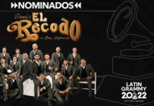 BANDA EL RECODO obtiene su décimo sexta nominación en LOS LATIN GRAMMY