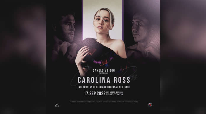 CAROLINA ROSS interpretará himno nacional el próximo 17 de septiembre