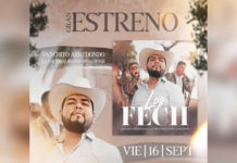 PANCHITO ARREDONDO estrena al lado de la BANDA NACIONAL DE LOS MOCHIS SINALOA el sencillo: “LOS FECH”