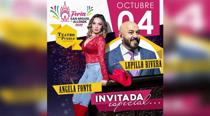 ÁNGELA FONTE se presenta con gran éxito en las Fiestas de Octubre en Guadalajara