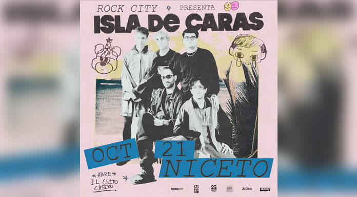 ISLA DE CARAS cierra su trilogía en Niceto el próximo 21 de octubre junto a El Culto Casero (Py)