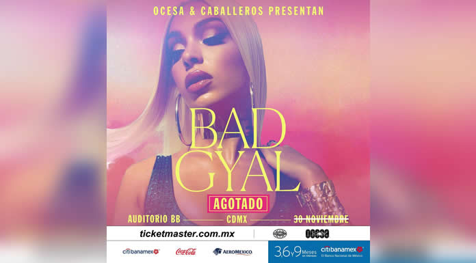BAD GYAL agota las entradas para su presentación en el AUDITORIO BLACKBERRY y anuncia nuevo sencillo con QUEVEDO