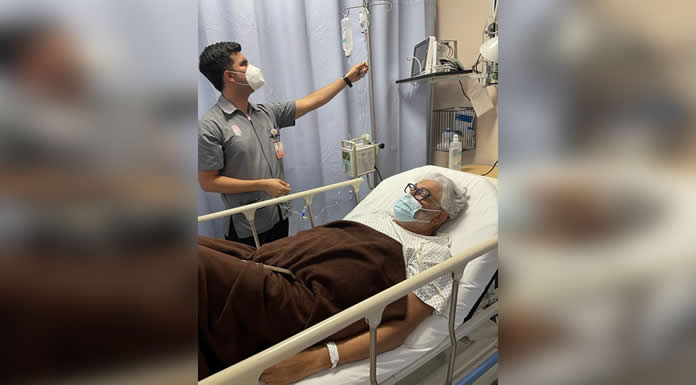 CASIMIRO ZAMUDIO hospitalizado