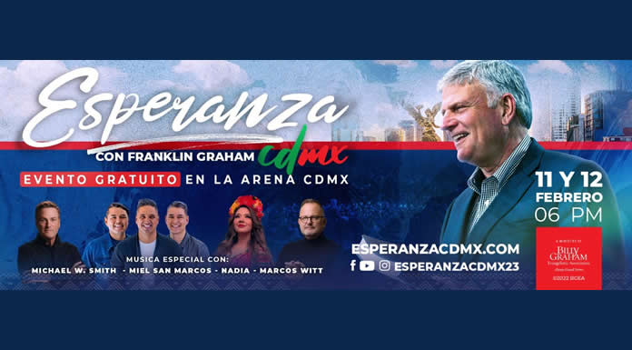 MARCOS WITT, NADIA, MICHAEL W. SMITH, MIEL SAN MARCOS y muchos más llegan a la ARENA CDMX en el marco de “ESPERANZA CDMX”