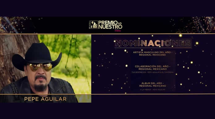 PEPE AGUILAR está listo para PREMIO LO NUESTRO