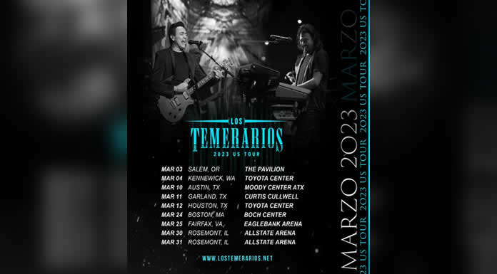 LOS TEMERARIOS anuncian nuevas fechas de su exitosa gira por Estados Unidos