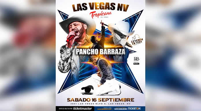 PANCHO BARRAZA llegará una vez más a LAS VEGAS, NEVADA en septiembre para celebrar las Fiestas Patrias Mexicanas