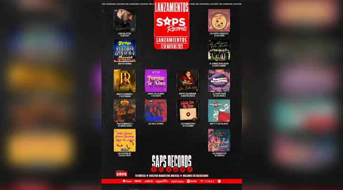 Lanzamientos SAPS Records (12 de Mayo 2023)