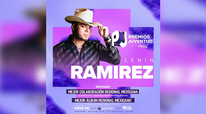 LENIN RAMÍREZ recibe 2 nominaciones a los PREMIOS JUVENTUD 2023