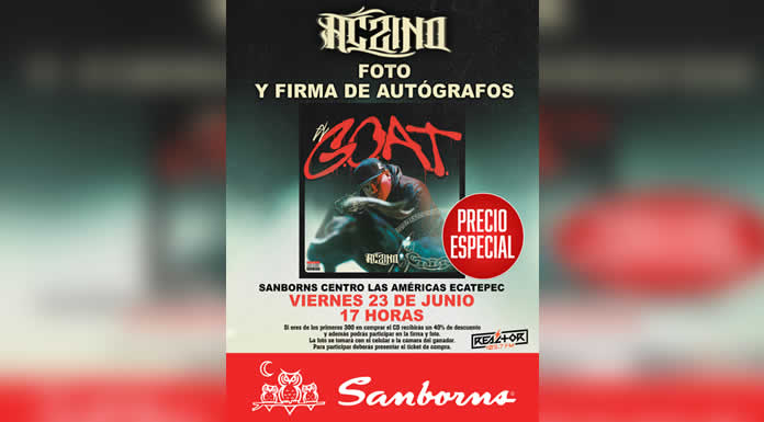 ACZINO EL G.O.A.T. te invita a su firma de autógrafos