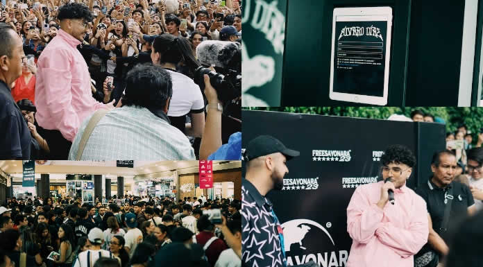 ÁLVARO DÍAZ cierra La Ciudad De México con una activacion para sus fans