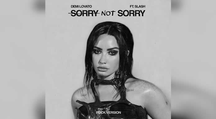 DEMI LOVATO lanza su nuevo sencillo “SORRY NOT SORRY (ROCK VERSION)” con SLASH