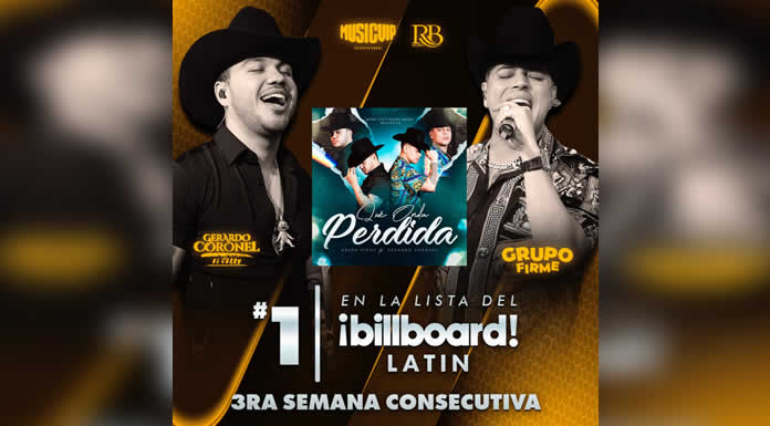 GRUPO FIRME se corona en la posición #1 DE BILLBOARD por tercera semana consecutiva