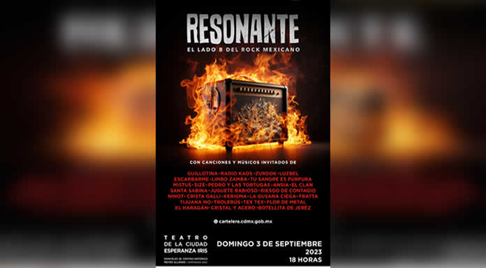 RESONANTE JUL 2023 CARTEL TEATRO CDMX