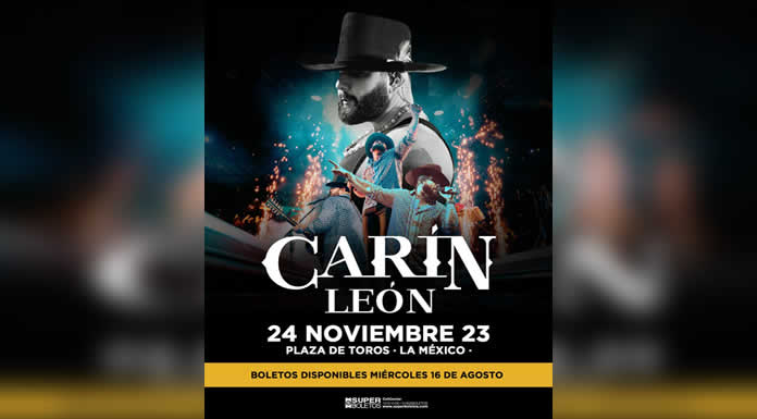 CARIN LEÓN conquistará la monumental Plaza de Toros