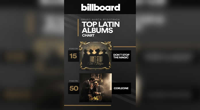 GRUPO MARCA REGISTRADA se posiciona con dos álbumes en el TOP LATIN ALBUMS DE BILLBOARD