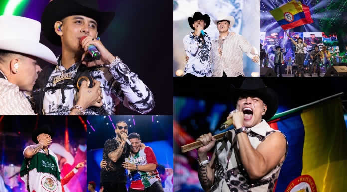 Grupo Firme Paraliza Medellin, Colombia, En Su Último Concierto Fuera De México