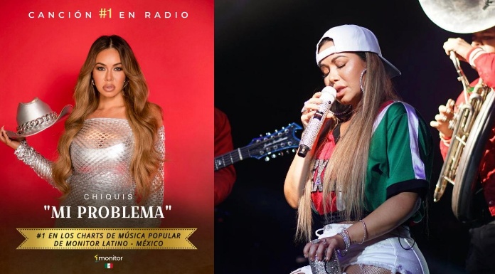 CHIQUIS #1 en el chart popular de México por Monitor Latino @lachicuela.com
