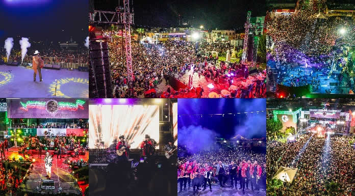 EL FANTASMA, LOS DOS CARNALES, GERARDO DÍAZ Y SU GERARQUÍA Y KANALES festejaron las fiestas patrias en México Y Estados Unidos @lachicuela