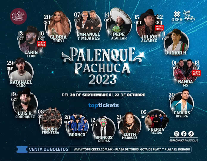 EL PALENQUE PACHUCA listo para iniciar su temporada 2023 @lachicuela