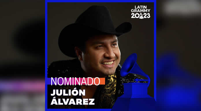 JULIÓN ÁLVAREZ nominado al LATIN GRAMMY en la categoría “MEJOR ÁLBUM DE MÚSICA BANDA” con su álbum “DE HOY EN ADELANTE, QUE TE VAYA BIEN”