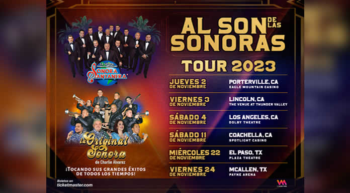 “AL SON DE LAS SONORAS” USA TOUR
