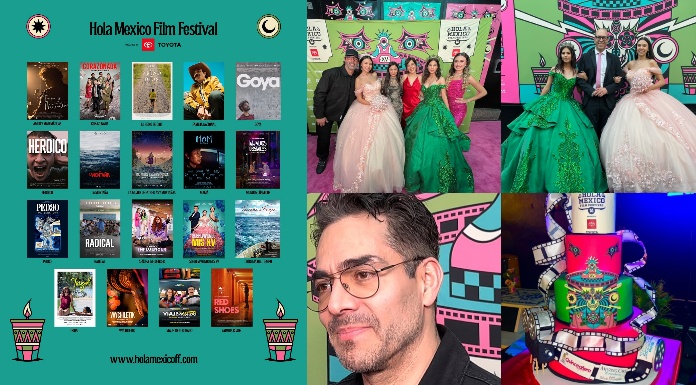 Con la casa llena, se celebró la inauguración del HOLA MÉXICO FILM FESTIVAL en The Montalbán Theater en el centro de Hollywood @lachicuela.com