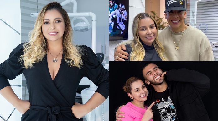 DIANA PULGARÍN odontologa de los artistas de la mano de KAROL G y su fundación CON CORA @lachicuela.com