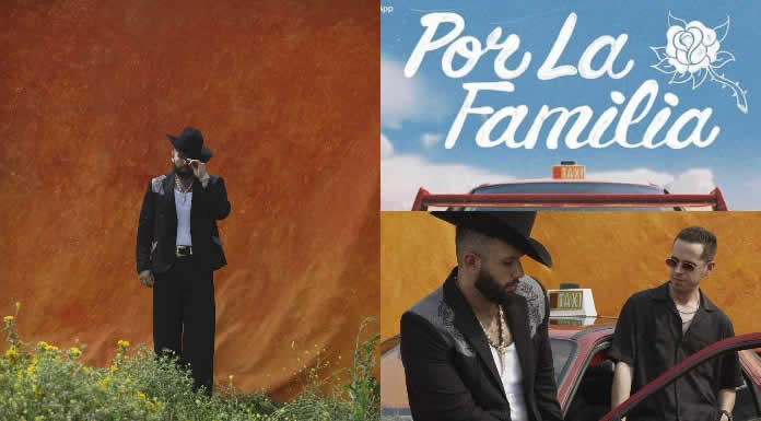 El artista global mexicano CARÍN LEÓN estrena video para POR LA FAMILIA con BORDERKID Y CHECO PÉREZ DE F1 @lachicuela