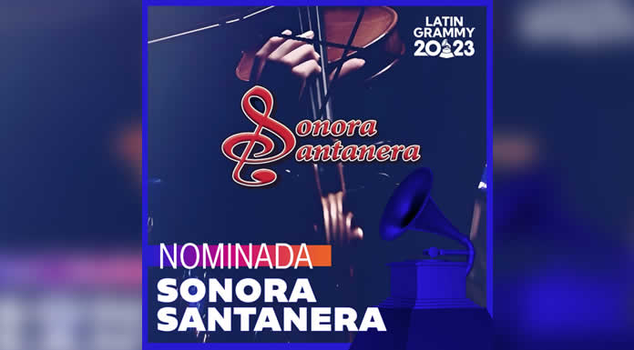LA SONORA SANTANERA CON MARÍA FERNANDA nominados por MEJOR ÁLBUM TROPICAL TRADICIONAL en los LATIN GRAMMY 2023 @lachicuela