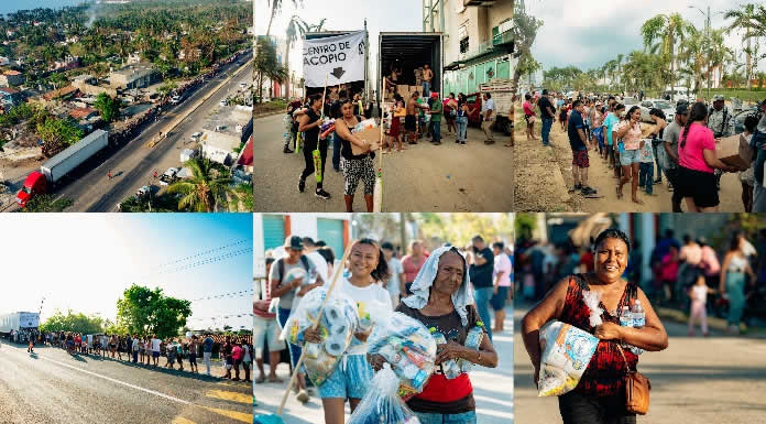 ALFREDO OLIVAS Y SUS FANS aportan su granito de arena a los afectados por el HURACÁN “OTIS” EN ACAPULCO @lachicuela