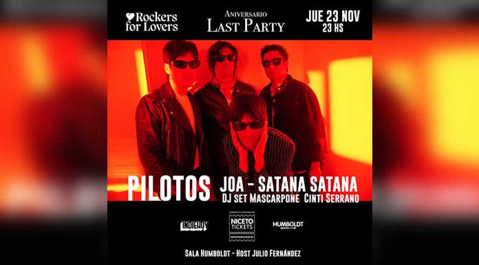 Festejamos el aniversario del ciclo ROCKERS FOR LOVERS en Niceto humbolt @lachicuela