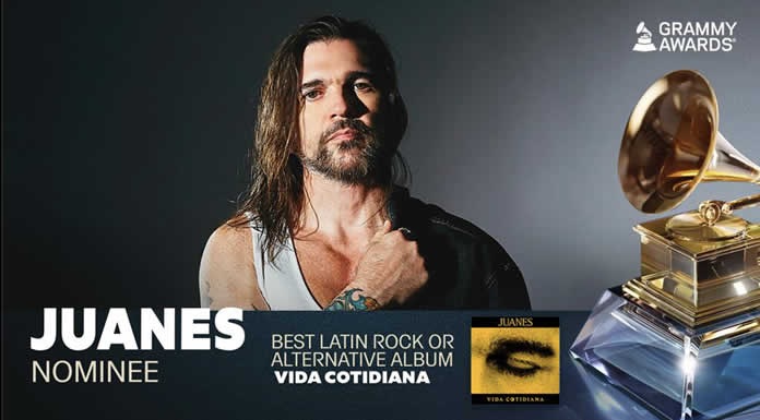 JUANES recibe una nominación al GRAMMY al 'MEJOR ÁLBUM DE ROCK O ALTERNATIVO LATINO' por su elogiado VIDA COTIDIANA @lachicuela