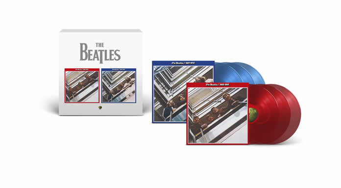 Las ediciones 2023 de los álbumes '1962-1966 (‘THE RED ALBUM’)' y '1967-1970 (‘THE BLUE ALBUM’)' de THE BEATLES Ya están disponibles @lachicuela.com
