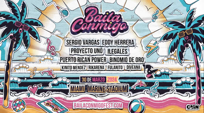 Miami se prepara para bailar como nunca en una fiesta para la historia CMN presenta BAILA CONMIGO FEST @lachicuela.com