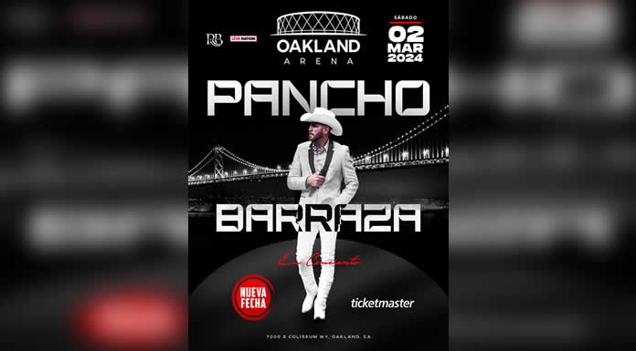 Se pospone evento de PANCHO BARRAZA en Oakland Arena @lachicuela.com