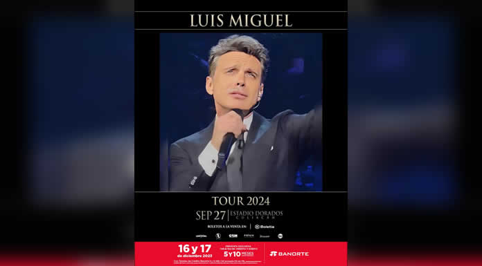 ¡Inicia la preventa de LUIS MIGUEL en Culiacán para su TOUR 2024! @lachicuela.com