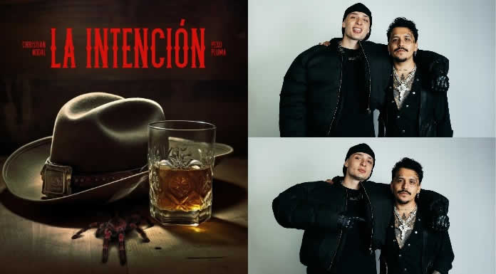 CHRISTIAN NODAL comienza el año con uno de los estrenos más esperados “LA INTENCIÓN” junto a PESO PLUMA @lachicuela.com (1)