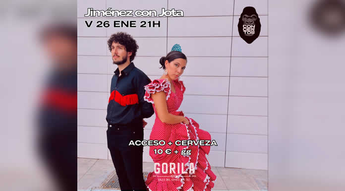 JIMÉNEZ CON JOTA concierto en Zaragoza el 26 de Enero @lachicuela