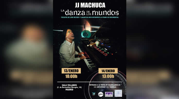 JJ MACHUCA 13 y 14 de enero en la SALA VILLANOS DE MADRID @lachicuela