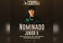 JUNIOR H recibe dos nominaciones en “PREMIO LO NUESTRO 2024”