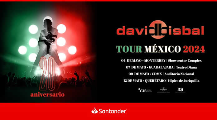 DAVID BISBAL regresa a México con el ''20 AÑOS TOUR'' y recibe reconocimento @lachicuela