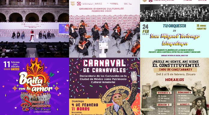 Invita MARTÍ BATRES a festejar DIA DEL AMOR Y LA AMISTAD en el zócalo con LA SONORA SANTANERA Y presenta grandes eventos culturales de febrero @lachicuela.com