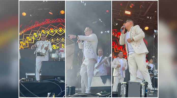 AARÓN Y SU GRUPO ILUSIÓN ponen a bailar a todos los asistentes del festival“BÉSAME MUCHO” @lachicuela.com (2)