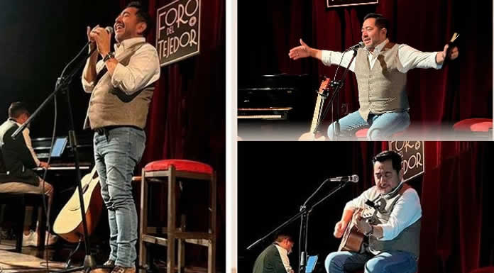 Exitosa presentación del cantautor CARLOS MACÍAS