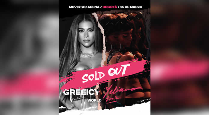 GREEICY anuncia SOLD OUT en el MOVISTAR ARENA de BOGOTA el próximo 15 de MARZO @lachicuela.com