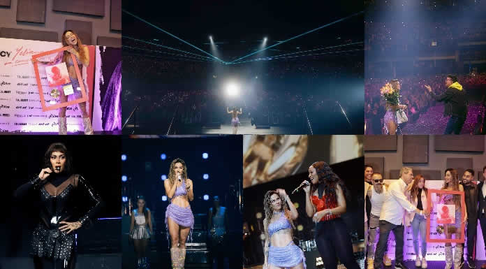 GREEICY conquistó el MOVISTAR ARENA DE BOGOTÁ con boletería agotada en un emocionante show con el que da inicio a su GIRA MUNDIAL (1)
